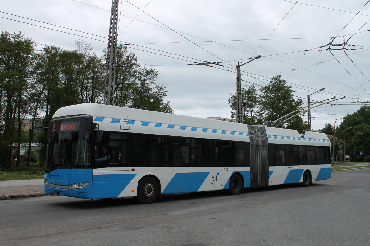 Таллин, Solaris Trollino III 18 AC № 442