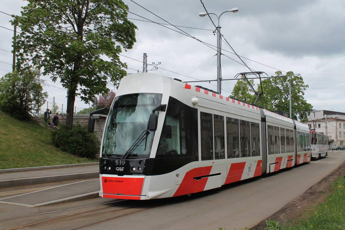 Таллин, CAF Urbos AXL № 519