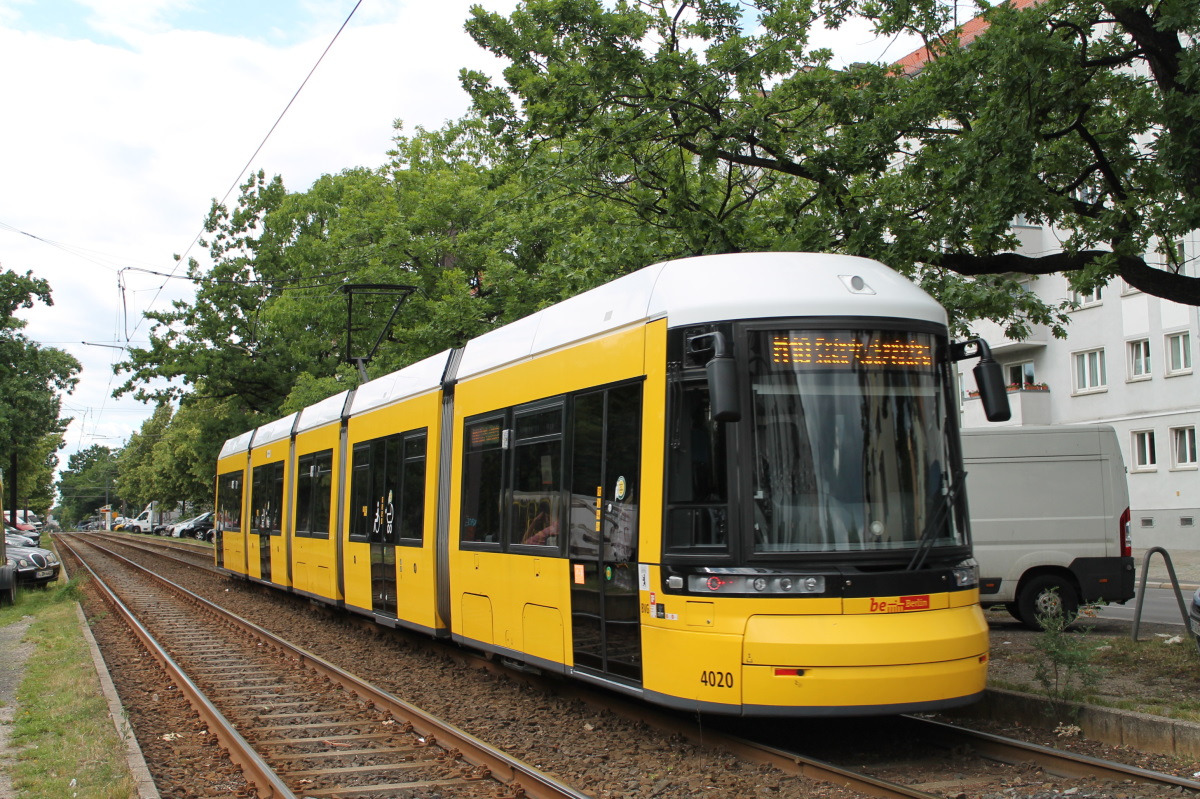 Берлин, Bombardier Flexity Berlin (GT6-08ZR/F6Z) № 4020
