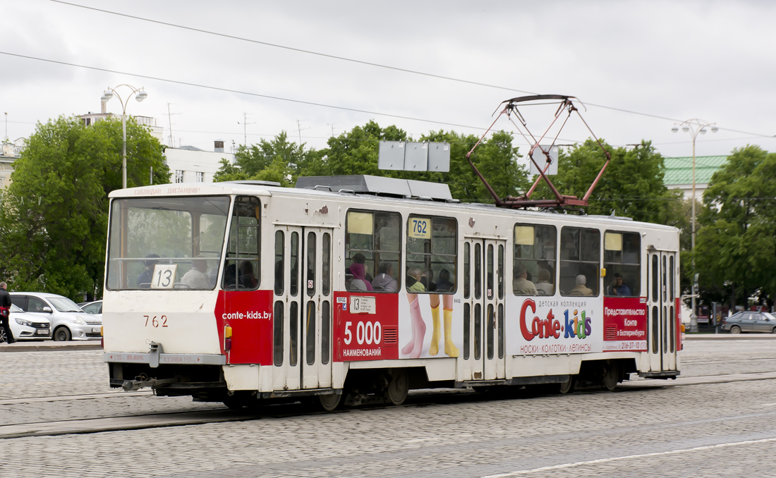 Jekaterinburga, Tatra T6B5SU № 762