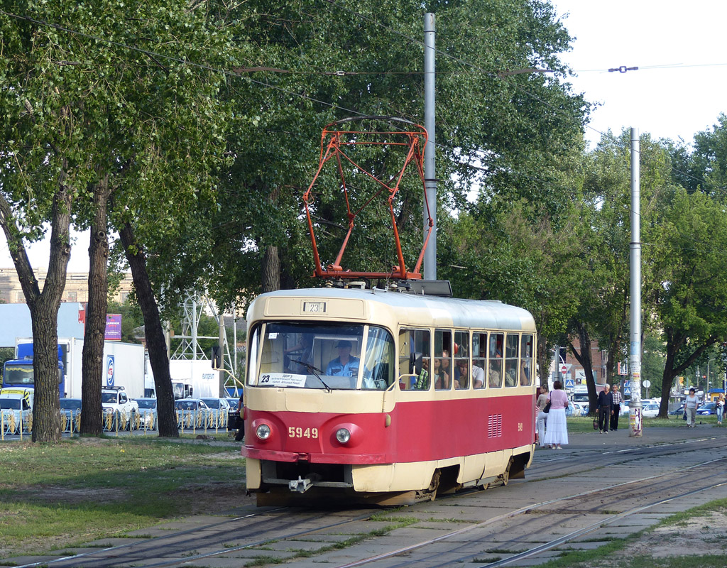 Киев, Tatra T3SU № 5949
