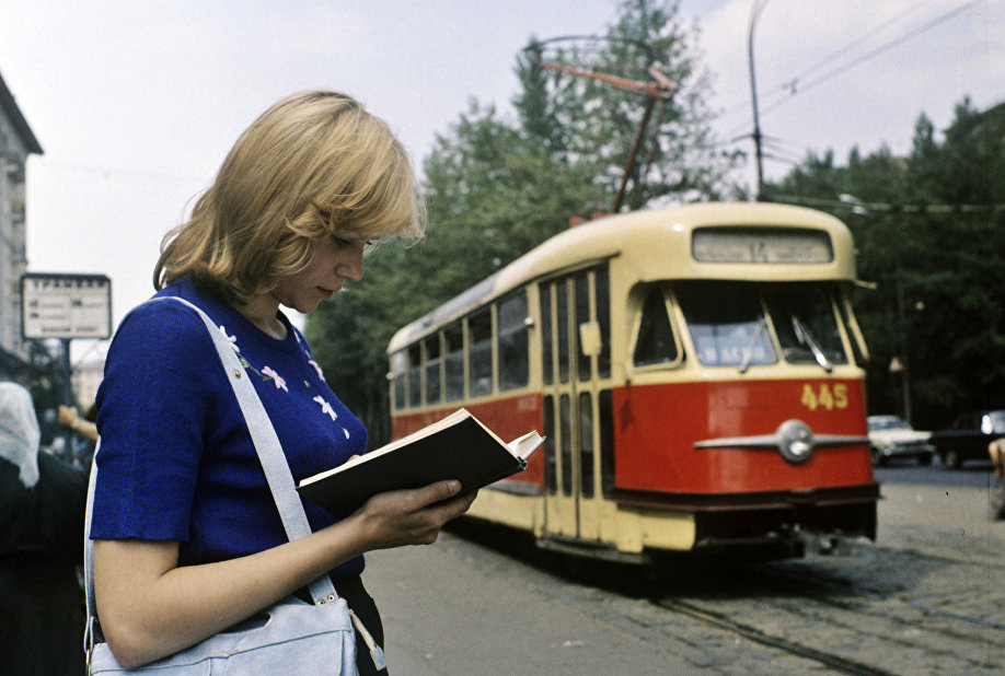Москва, Tatra T2SU № 445