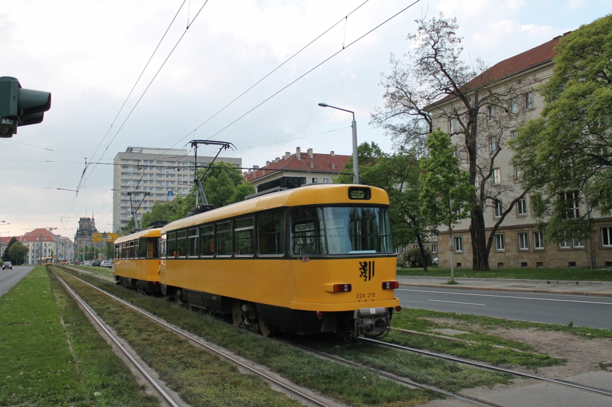 Dresden, Tatra T4D-MT nr. 224 218