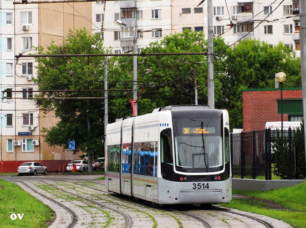 Москва, 71-414 (Pesa Fokstrot) № 3514