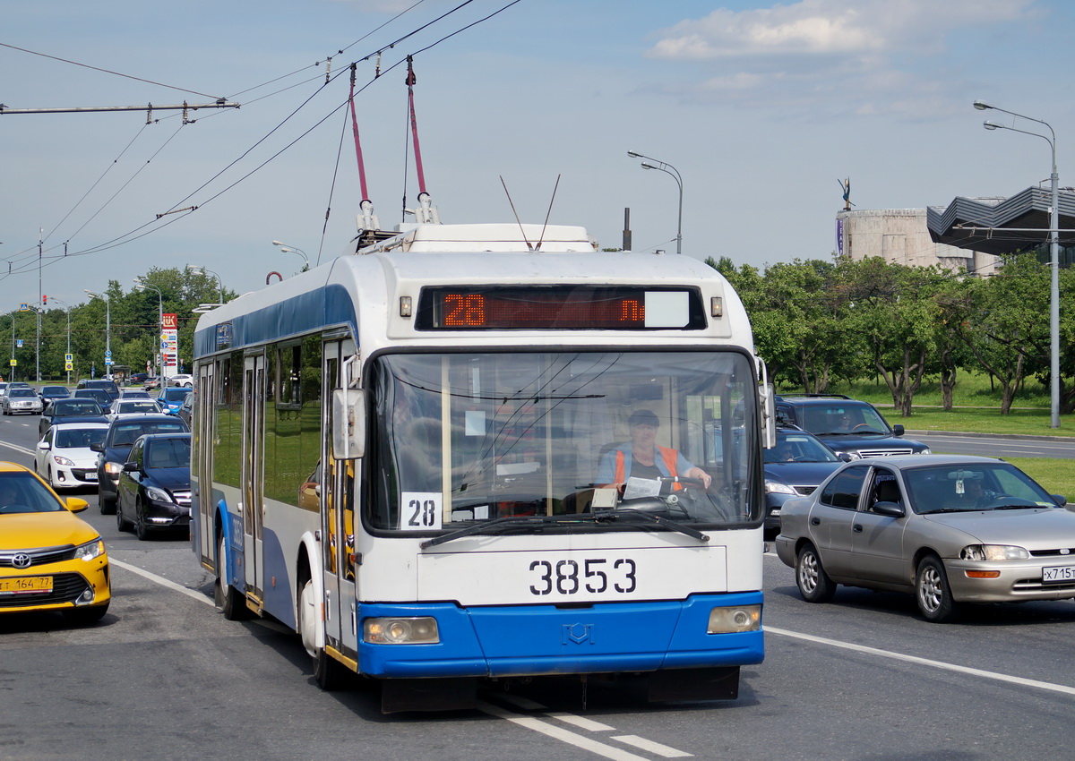 Москва, СВАРЗ-6235.01 (БКМ 32100М) № 3853