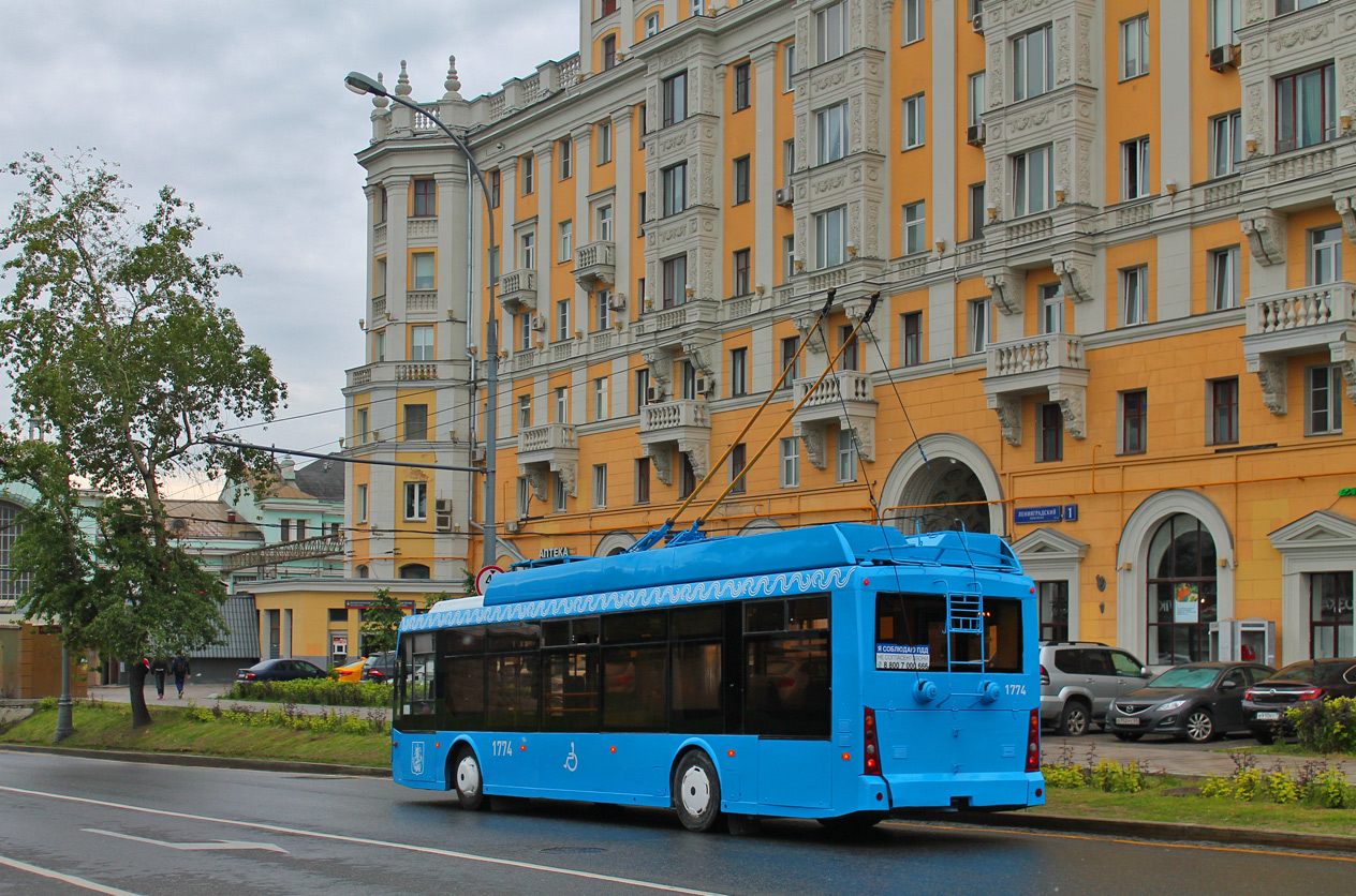Москва, Тролза-5265.00 «Мегаполис» № 1774