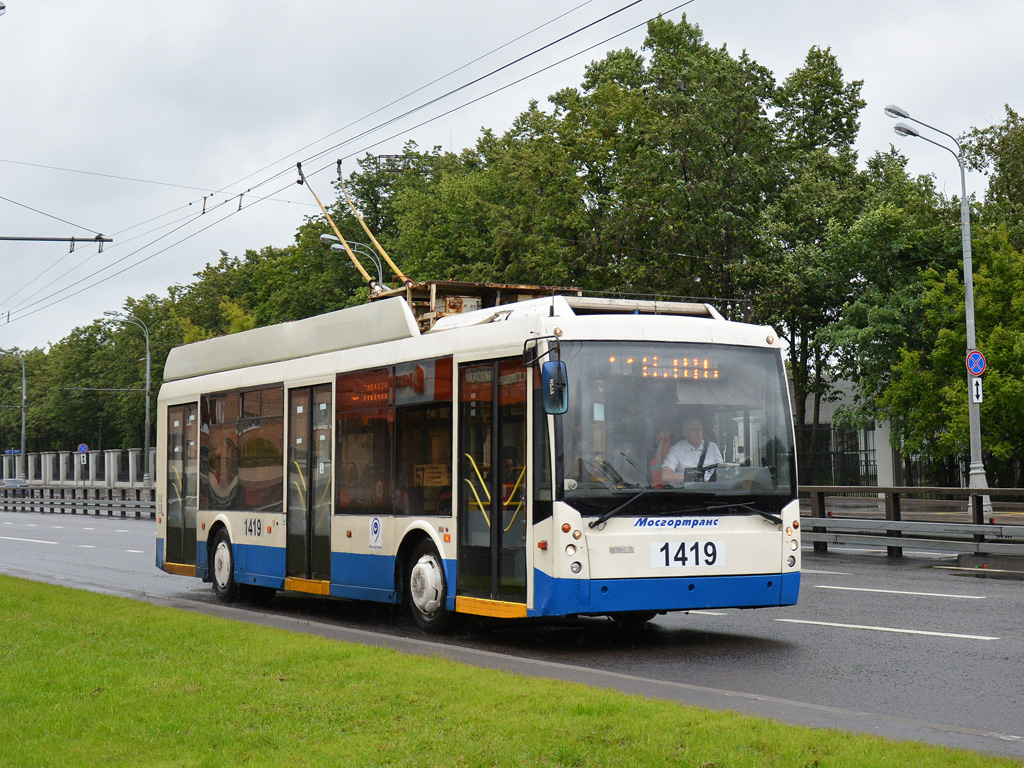 Москва, Тролза-5265.00 «Мегаполис» № 1419