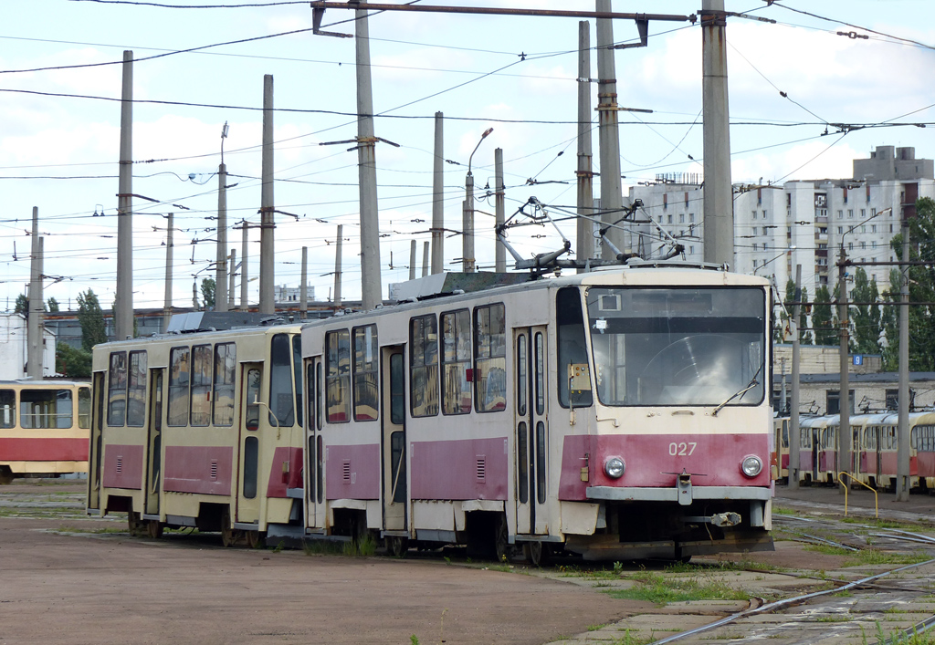Киев, Tatra T6B5SU № 027