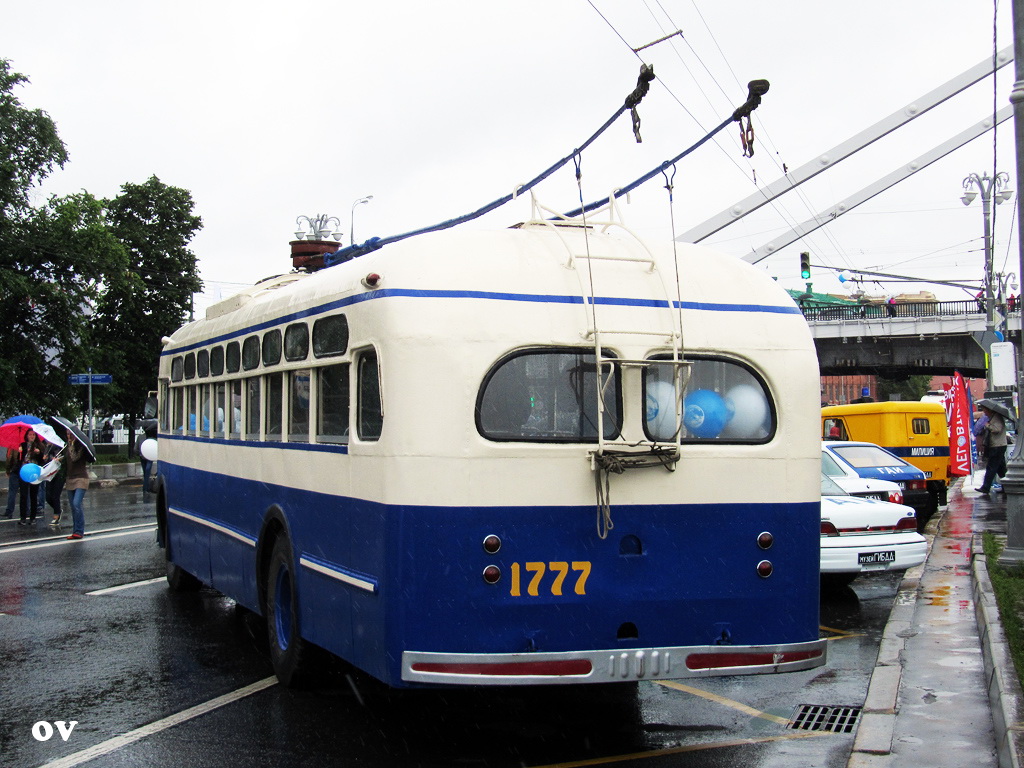 Москва, МТБ-82Д № 1777; Москва — День Московского транспорта 8 июля 2017