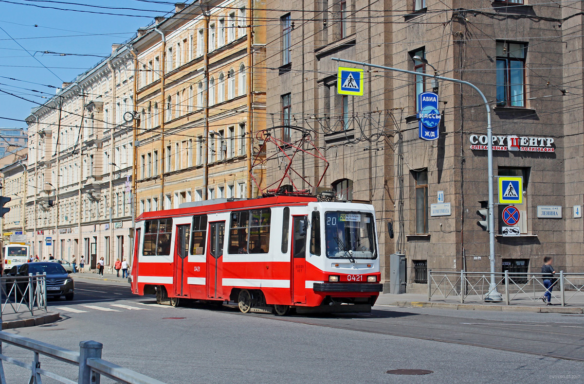 სანქტ-პეტერბურგი, 71-134K (LM-99K) № 0421