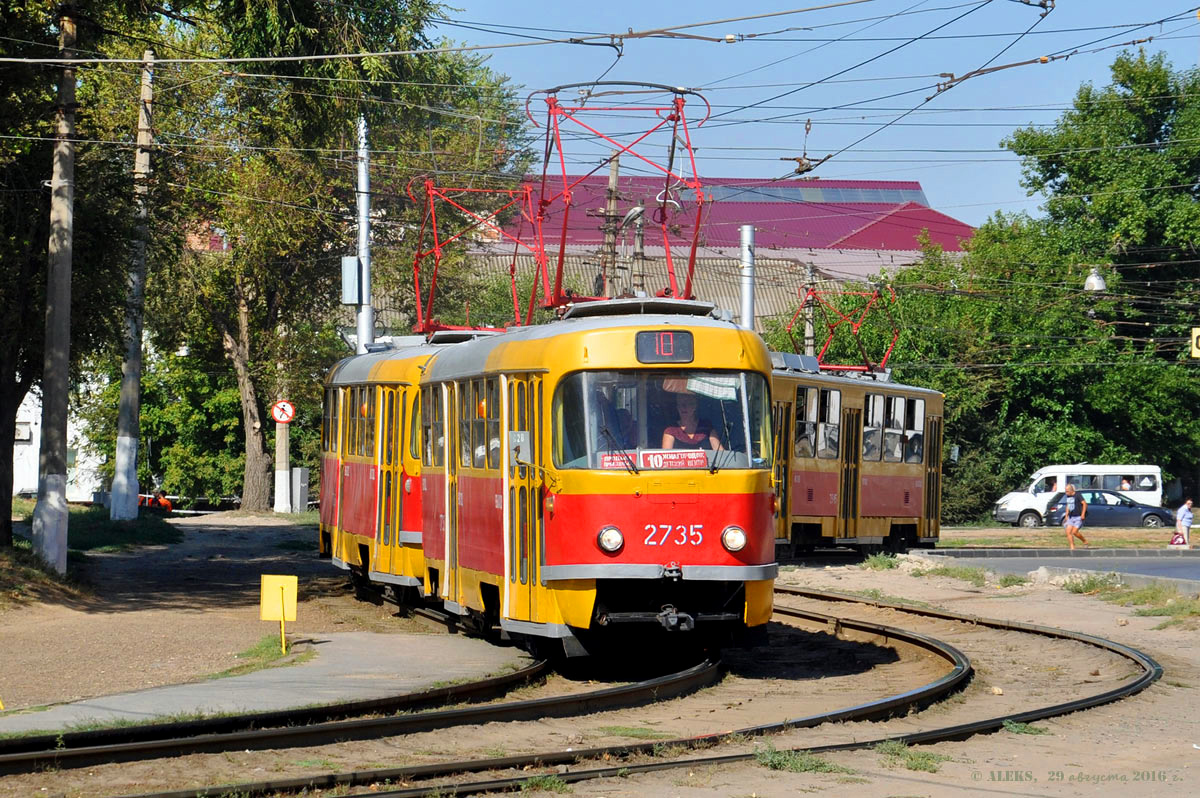 Волгоград, Tatra T3SU № 2735