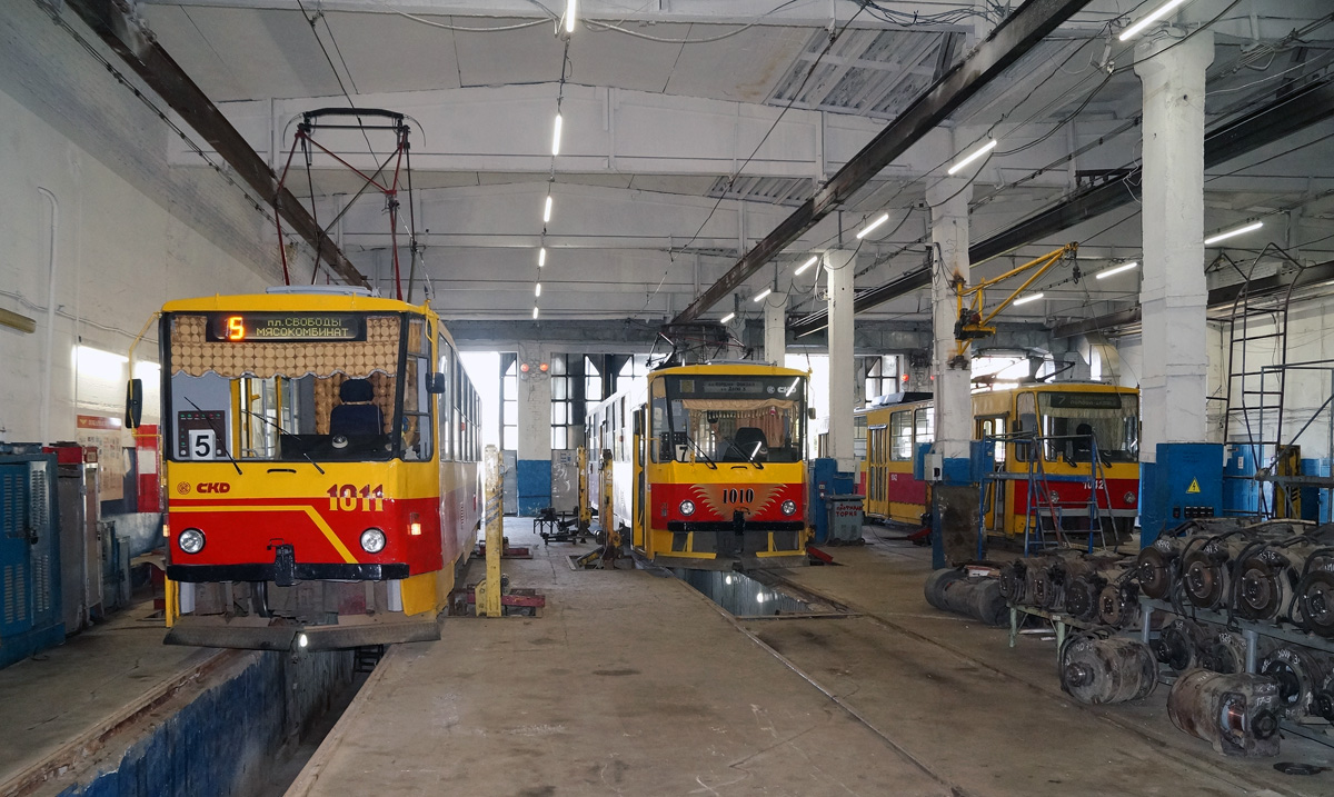 Барнаул, Tatra T6B5SU № 1010; Барнаул, Tatra T6B5SU № 1011