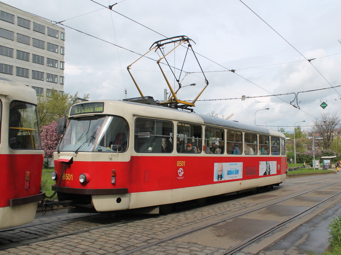 Прага, Tatra T3R.P № 8501 Прага, Tatra T3R.P № 8501