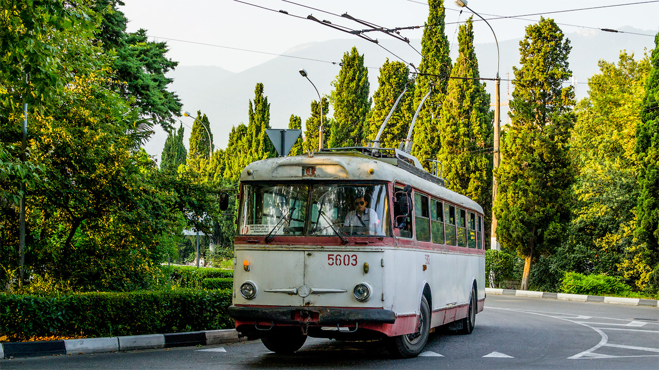 Крымский троллейбус, Škoda 9Tr24 № 5603