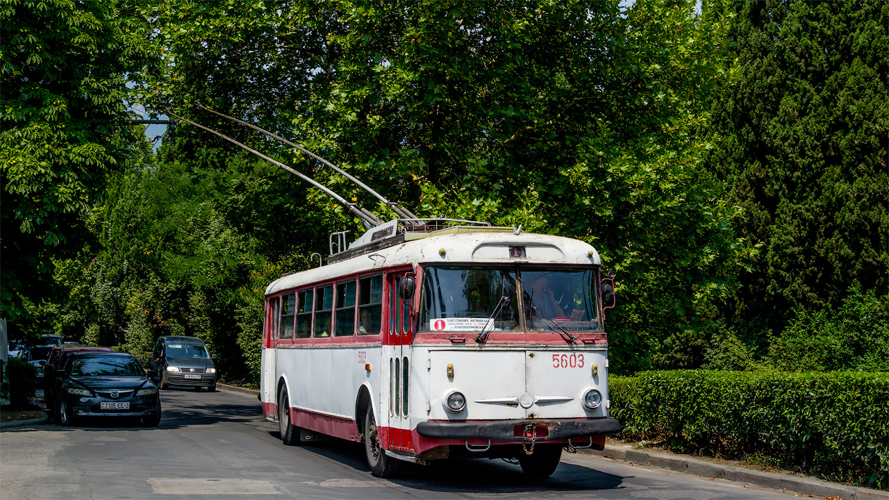 Крымский троллейбус, Škoda 9Tr24 № 5603