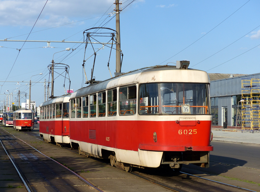 Киев, Tatra T3SU № 6025