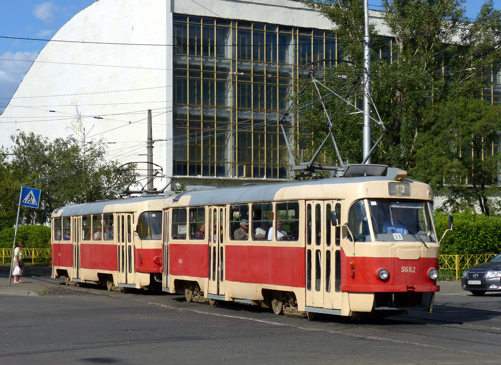 Киев, Tatra T3SU № 5682