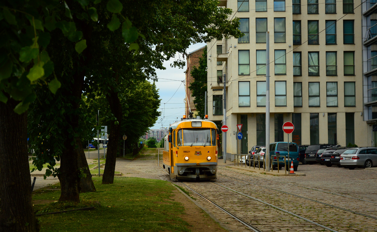 Рига, Tatra T3SU (двухдверная) № 88021