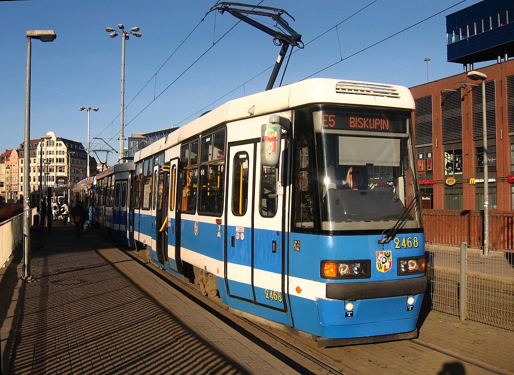 Вроцлав, Konstal 105NWr № 2468