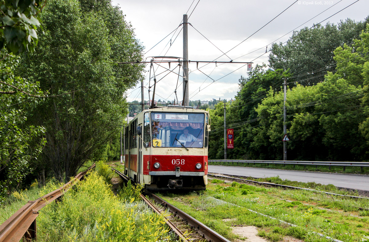 Курск, Tatra T6B5SU № 058