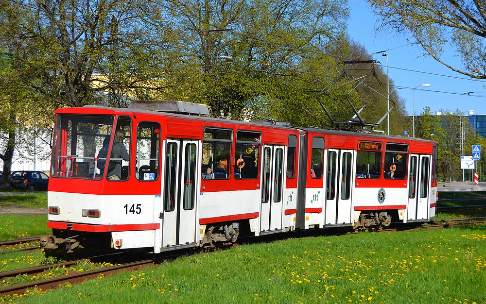 Таллин, Tatra KT4D № 145