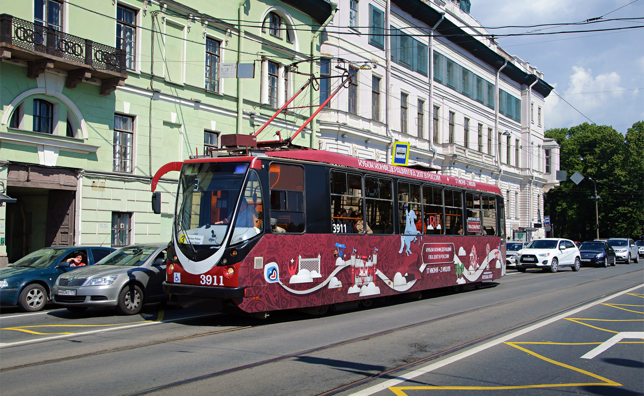 Санкт-Петербург, 71-134А (ЛМ-99АВН) № 3911