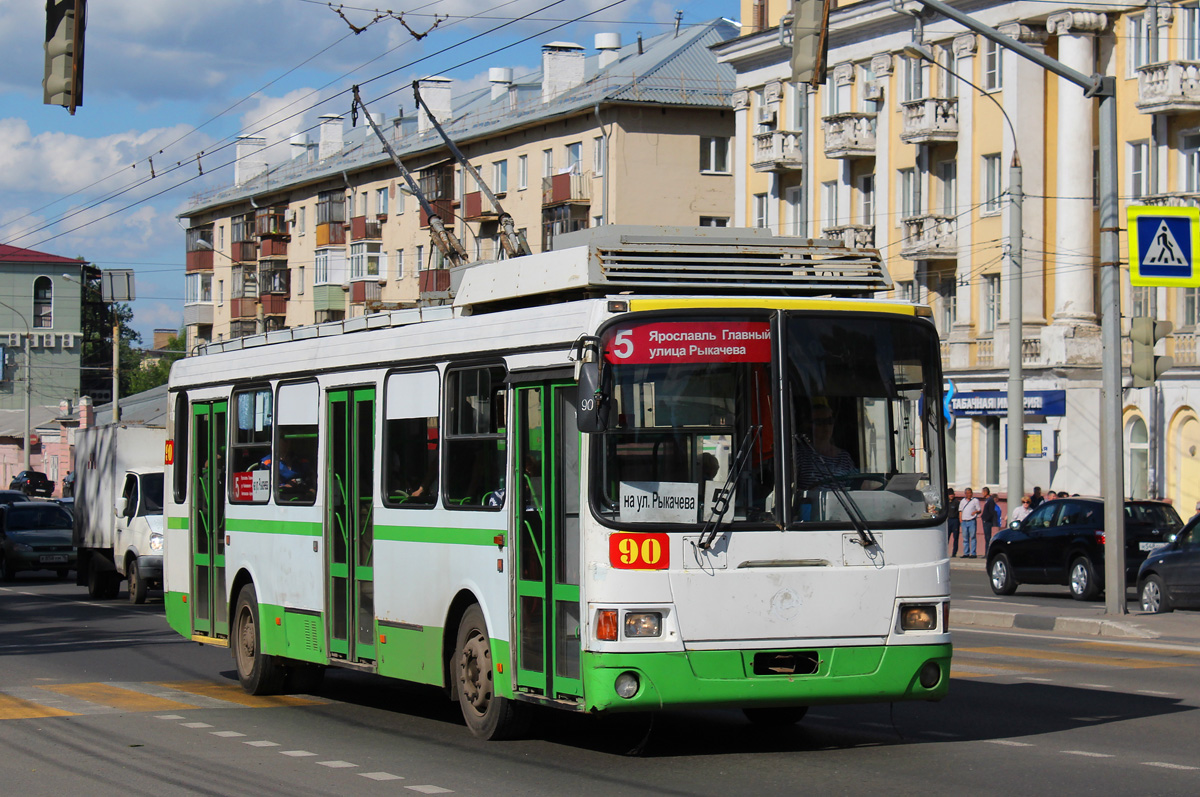 Ярославль, ЛиАЗ-5280 (ВЗТМ) № 90 Ярославль, ЛиАЗ-5280 (ВЗТМ) № 90