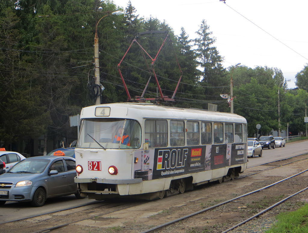 Самара, Tatra T3SU № 821