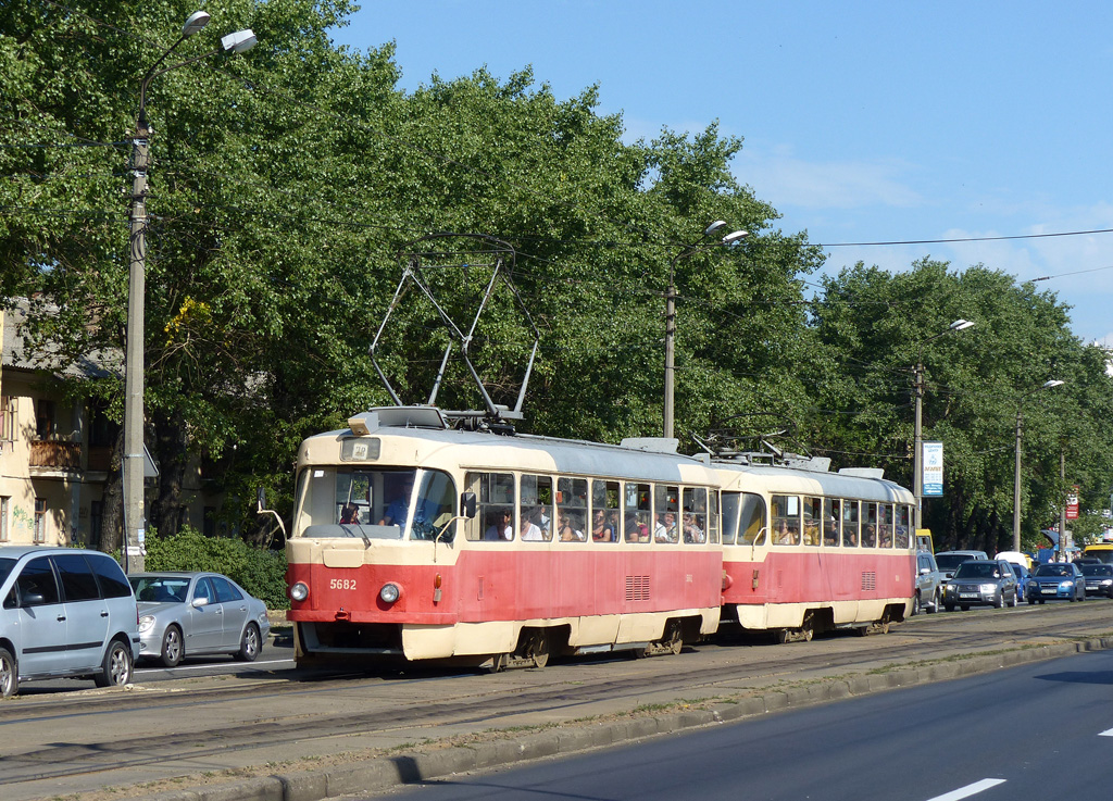 Киев, Tatra T3SU № 5682