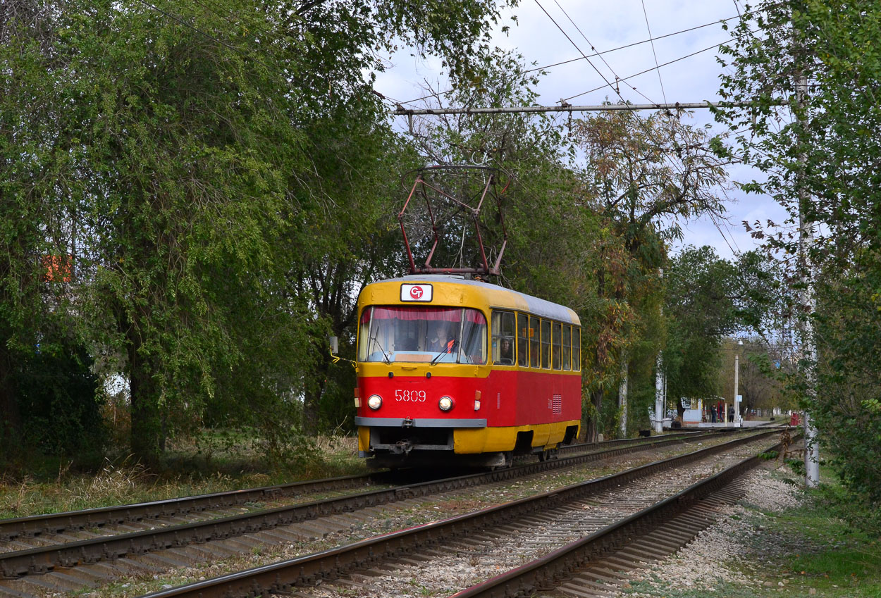 Volgograd, Tatra T3SU № 5809