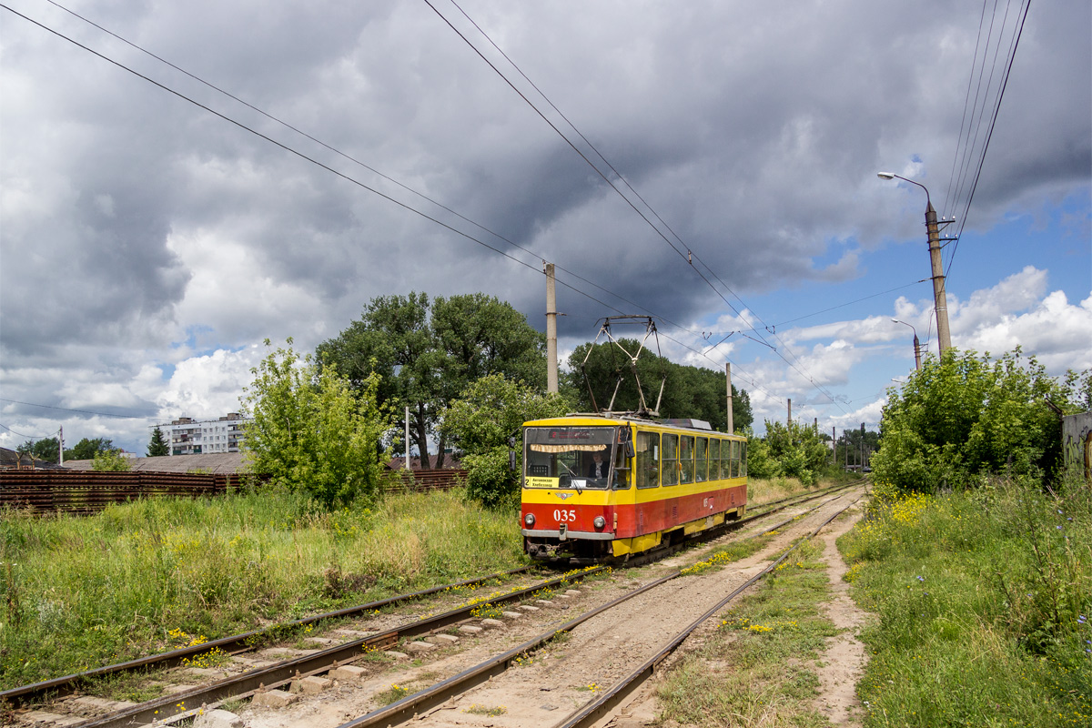 Курск, Tatra T6B5SU № 035