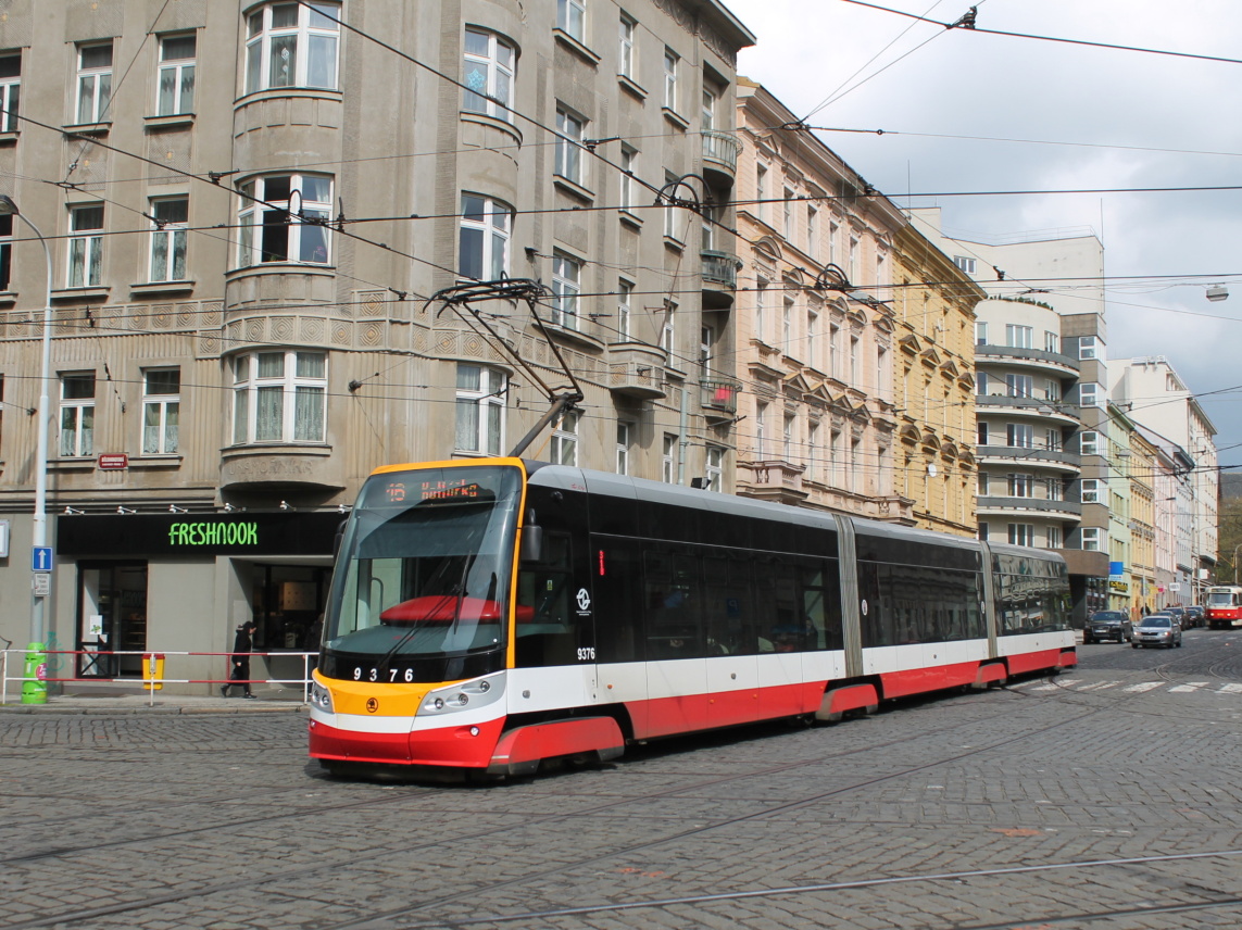 Прага, Škoda 15T5 ForCity Alfa Praha № 9376