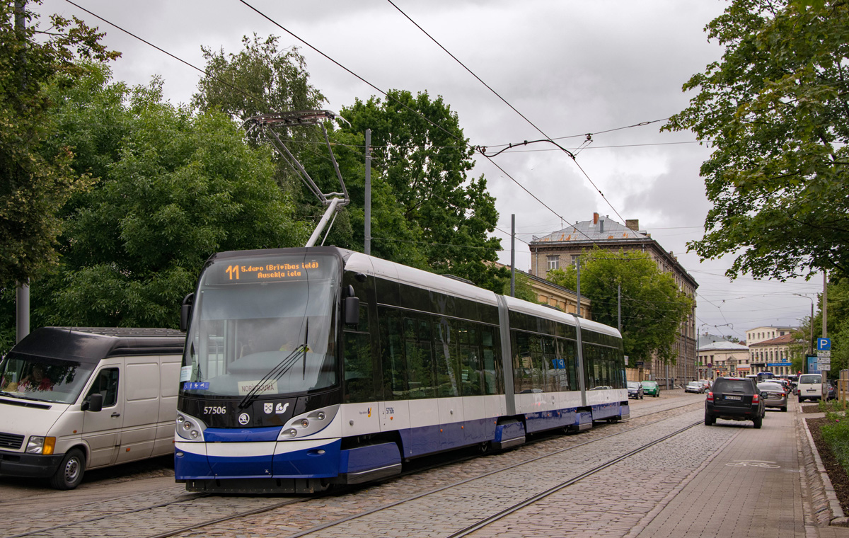 Riga, Škoda 15T2 ForCity Alfa Riga Nr. 57506