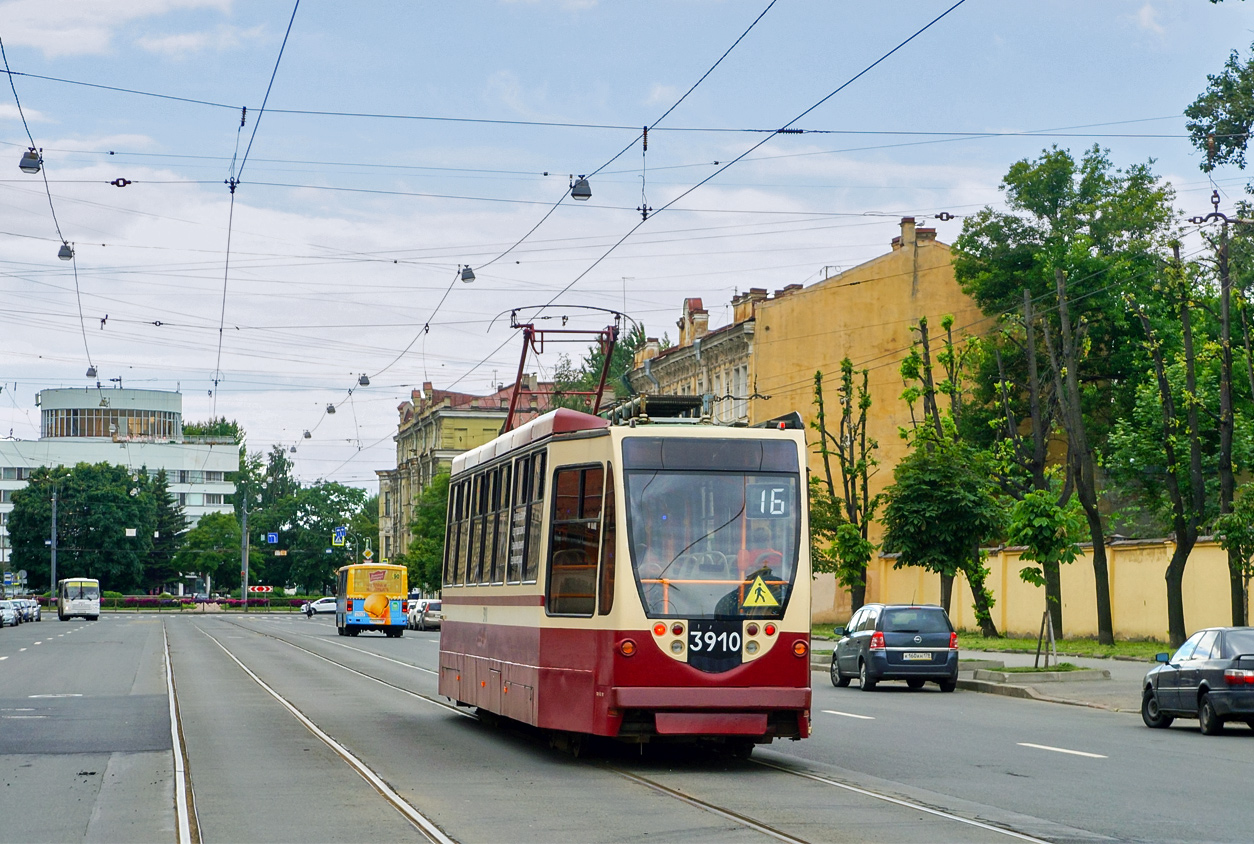 Санкт-Петербург, 71-134А (ЛМ-99АВН) № 3910