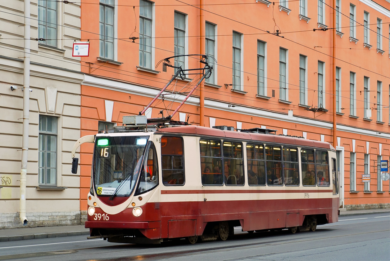 Санкт-Петербург, 71-134А (ЛМ-99АВН) № 3916
