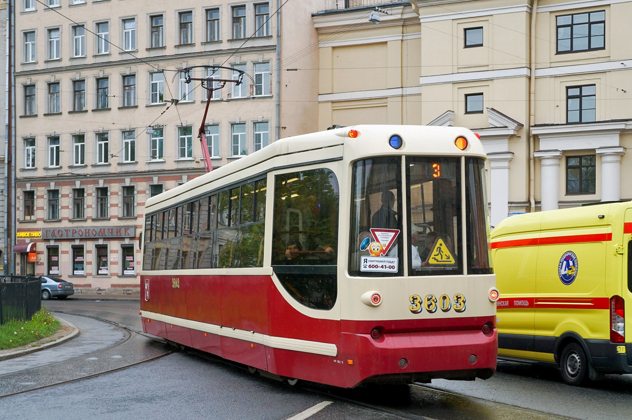 Санкт-Петербург, ЛМ-68М2 (мод. СПб ГЭТ) № 3603