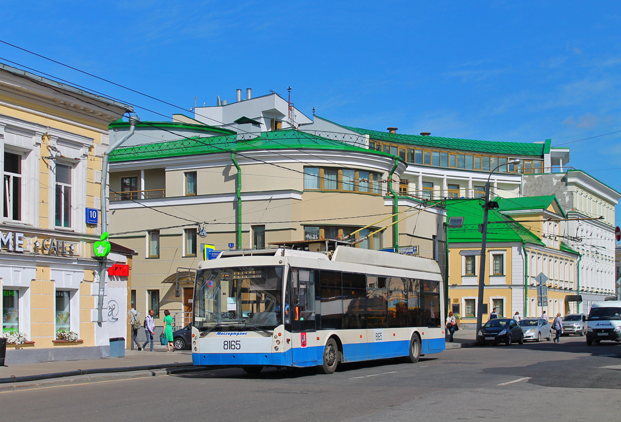Москва, Тролза-5265.00 «Мегаполис» № 8165