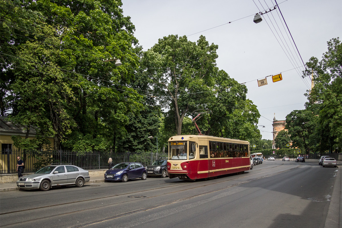 Санкт-Петербург, ЛМ-68М2 (мод. СПб ГЭТ) № 3604