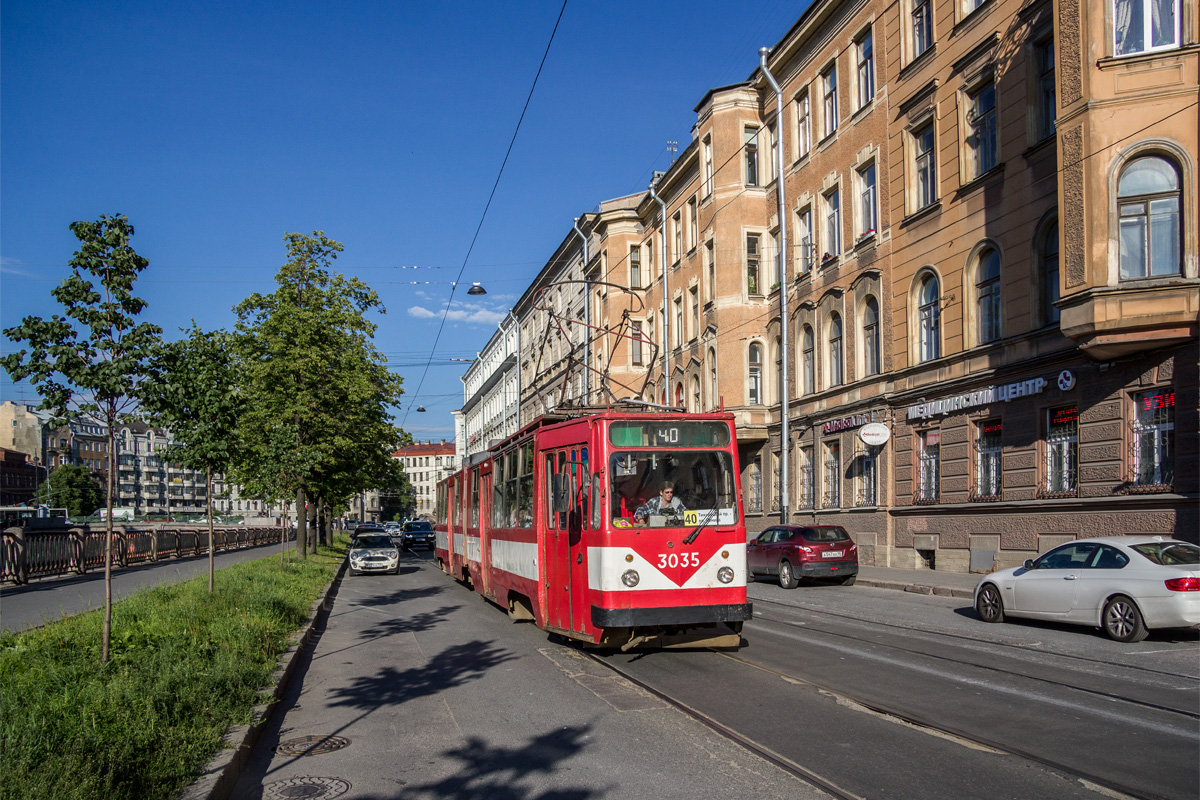 Санкт-Петербург, ЛВС-86К № 3035 Санкт-Петербург, ЛВС-86К № 3035