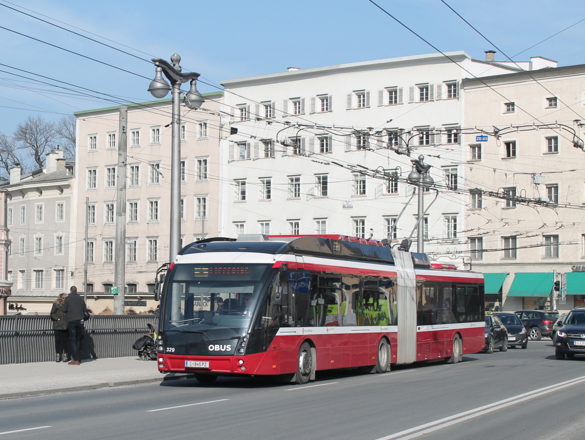 Зальцбург, Solaris Trollino III 18 AC MetroStyle № 329