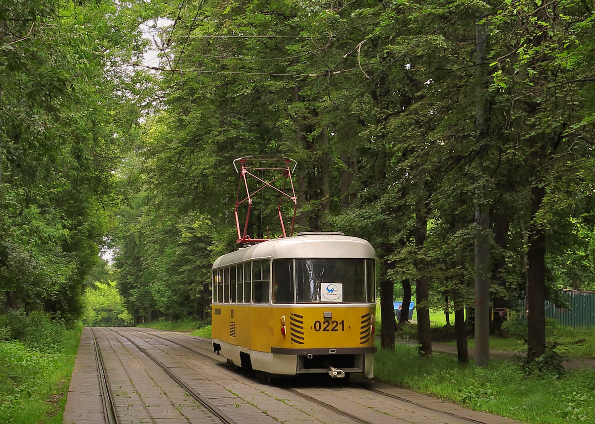 Москва, Tatra T3SU № 0221