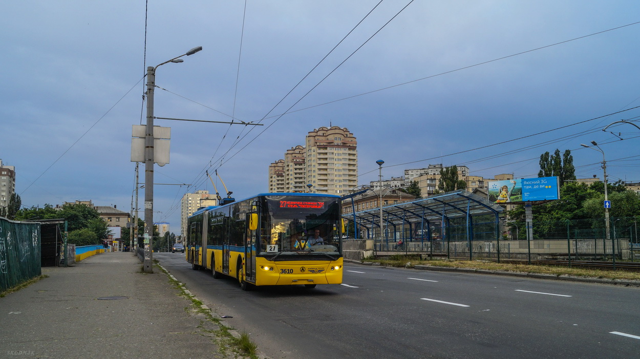 Киев, ЛАЗ E301D1 № 3610