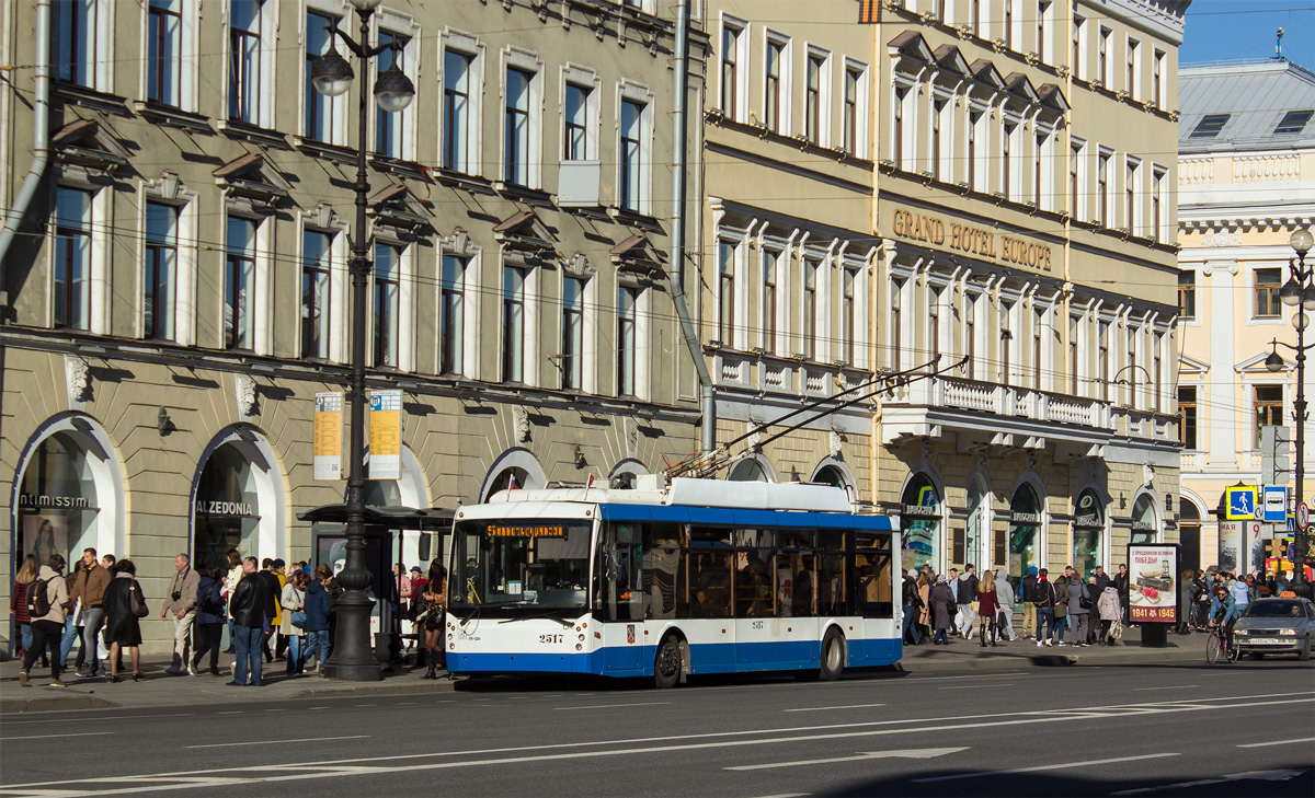 Санкт-Петербург, Тролза-5265.00 «Мегаполис» № 2517