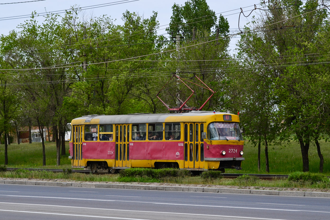 Волгоград, Tatra T3SU № 2724