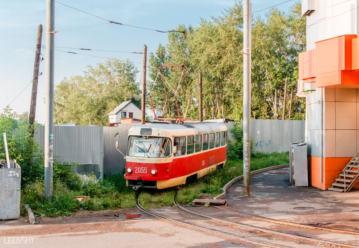 Ijevsk, Tatra T3SU mod. Izhevsk N°. 2055