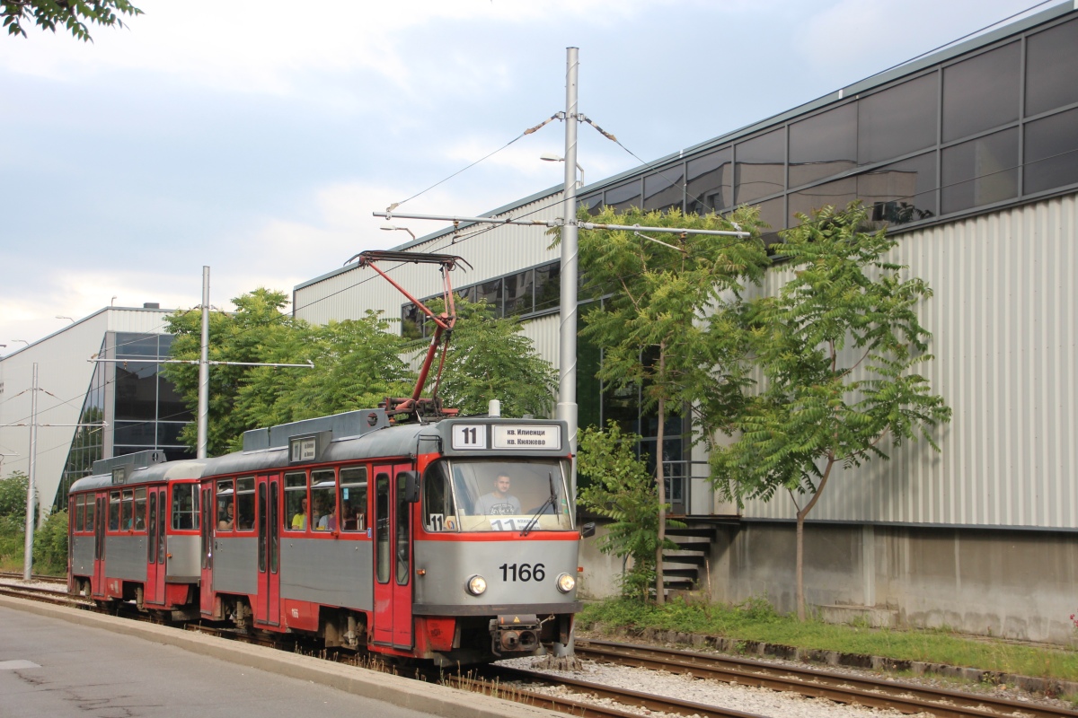 София, Tatra T4DC № 1166