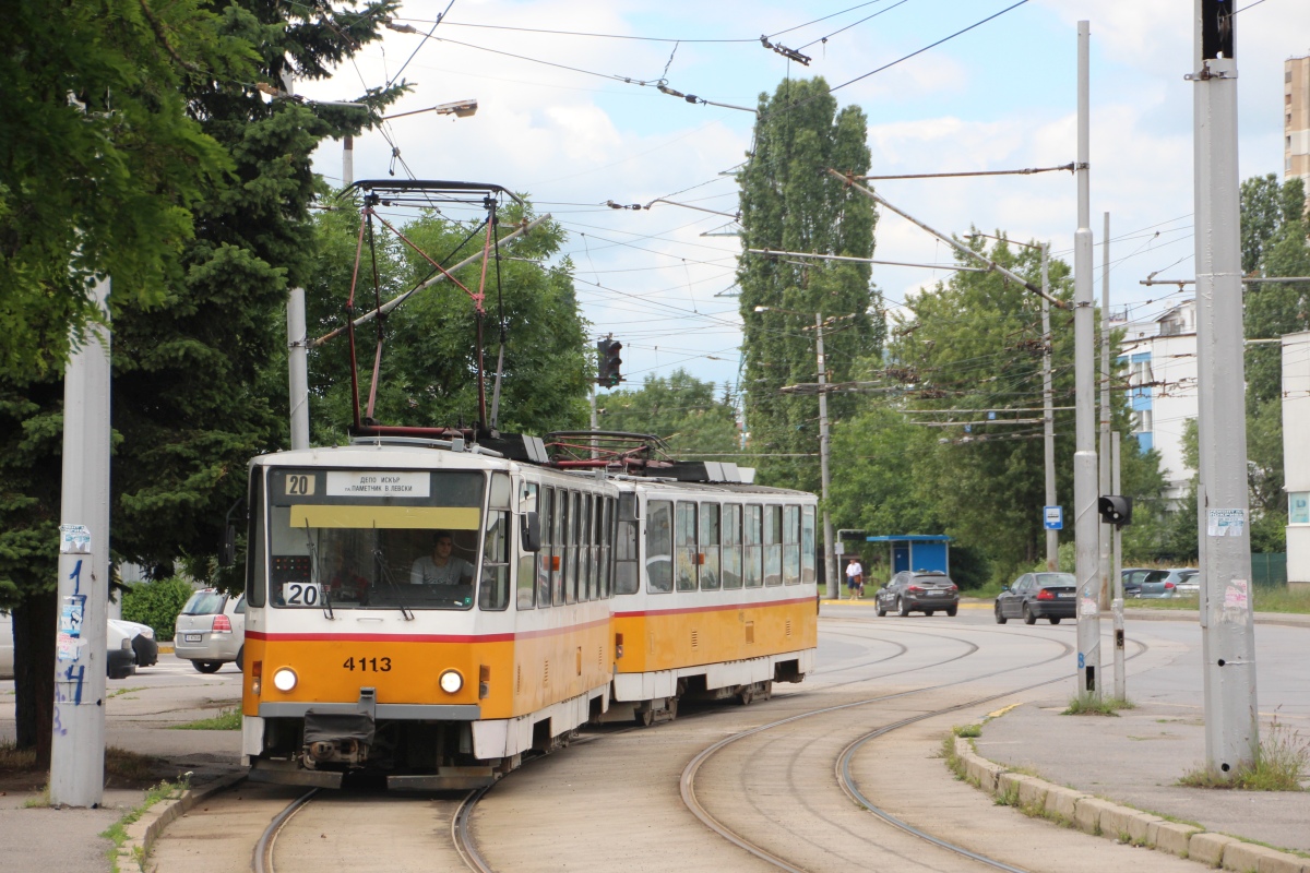 София, Tatra T6B5B № 4113