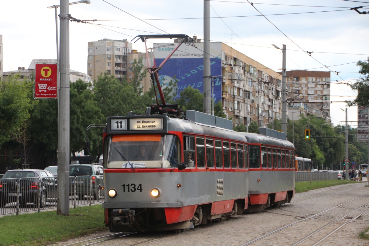 София, Tatra T4DC № 1134