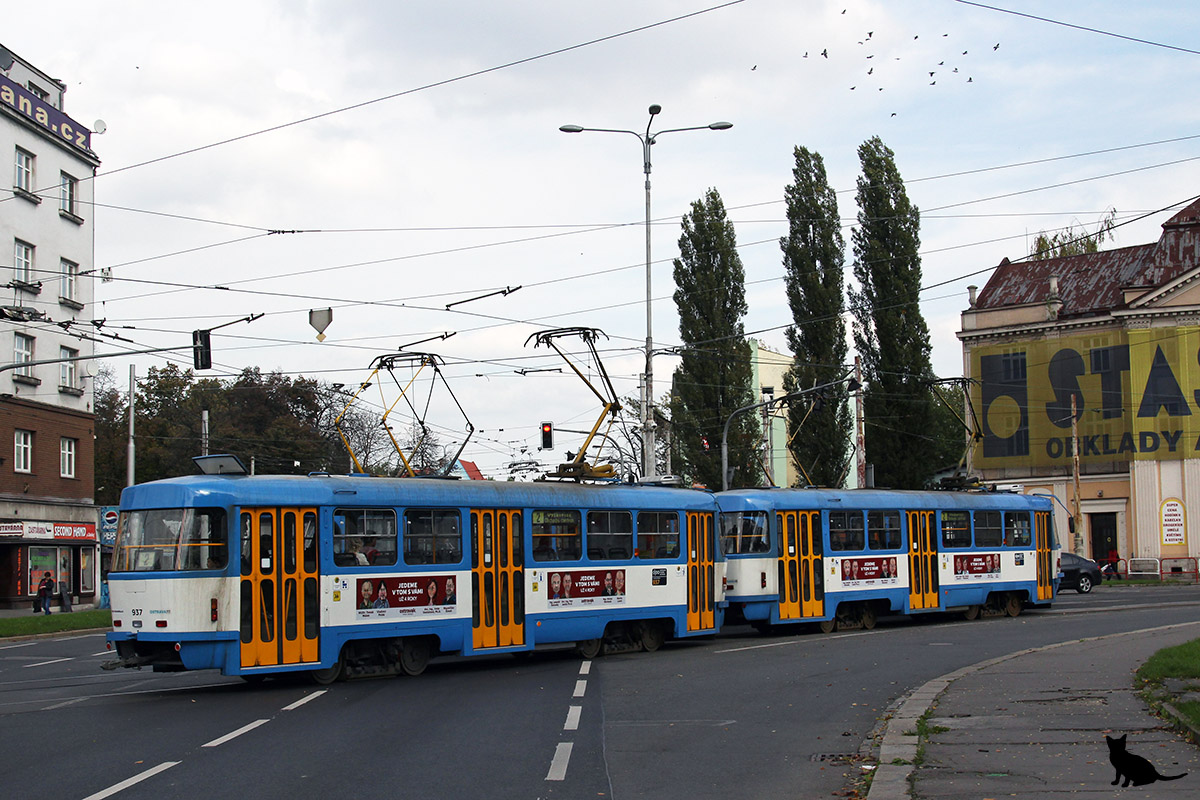 Ostrava, Tatra T3R.P № 937; Ostrava, Tatra T3R.P № 949