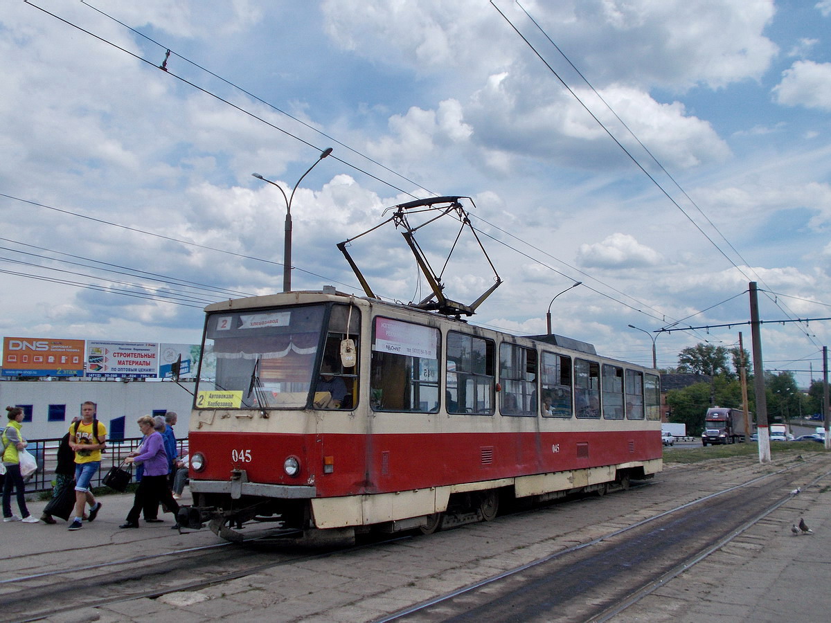 Курск, Tatra T6B5SU № 045